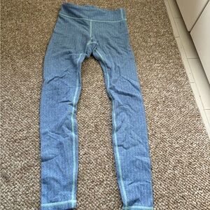 Ivivva Blue and Green Kids Leggings